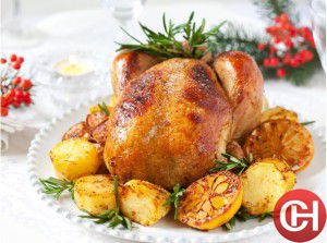 Курица, запеченная с лимоном