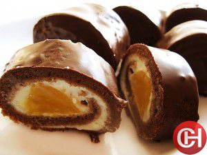 Сладкие блинчики с начинкой