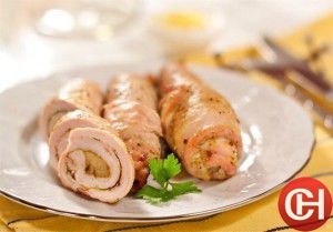 Рулеты из индейки
